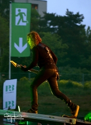 He does like the sign says